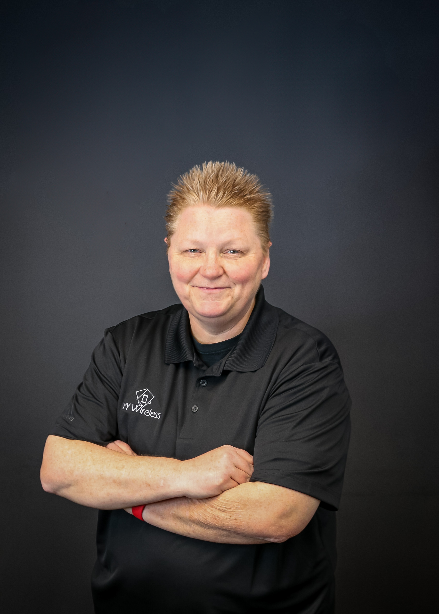 an image of YYWireless team member Melinda Morrill, the position they hold is Shipping Manager
